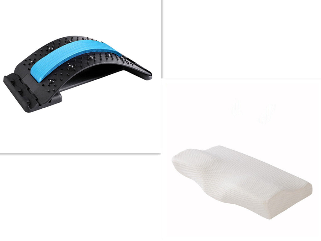 Oreiller cervical ergonomique en mousse mémoire de forme