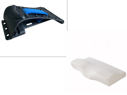 Oreiller cervical ergonomique en mousse mémoire de forme